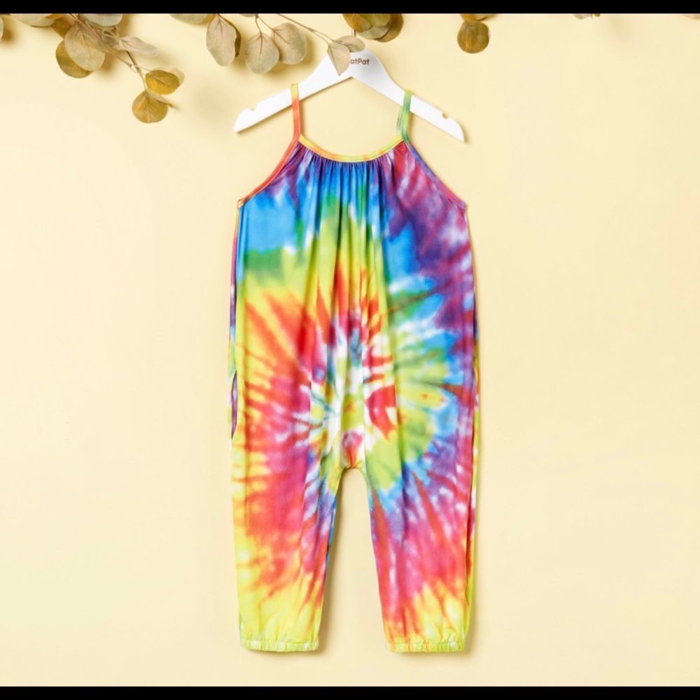 Tie dye romper